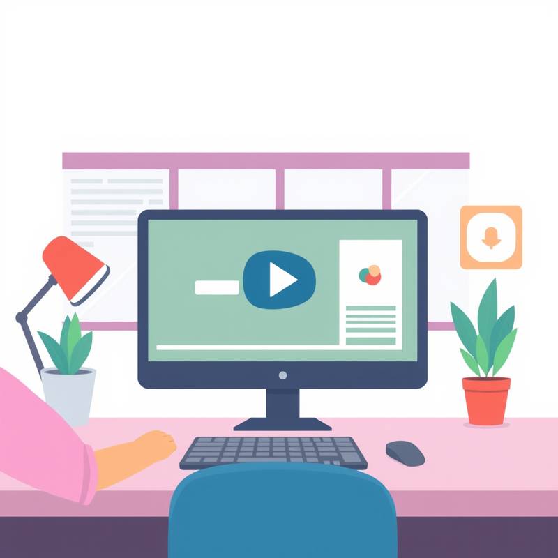 Captura de pantalla de un video explicativo animado para una startup.